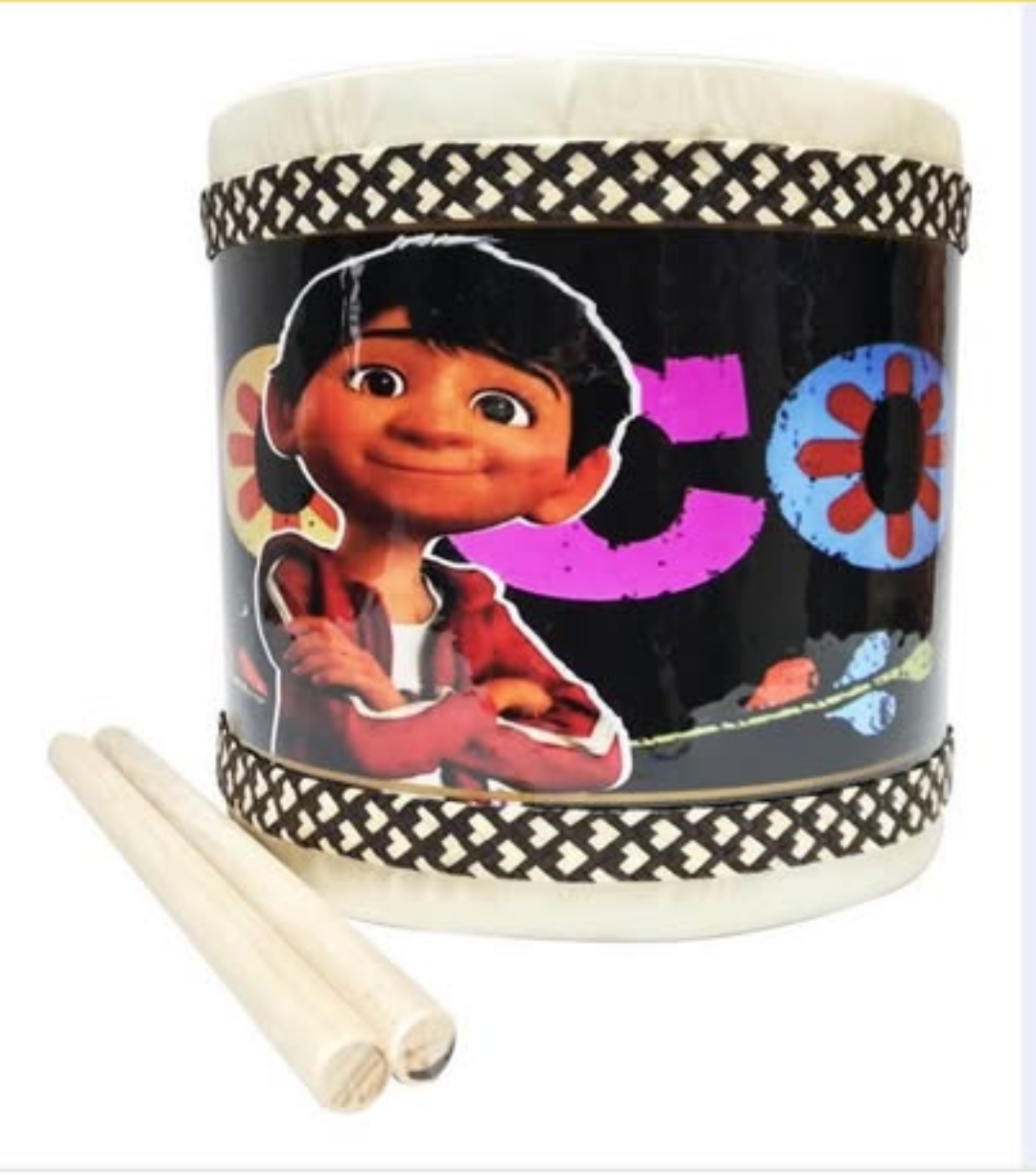 Imagen de Tambor artesanal Coco película ideal para regalo, haz feliz a un niño!