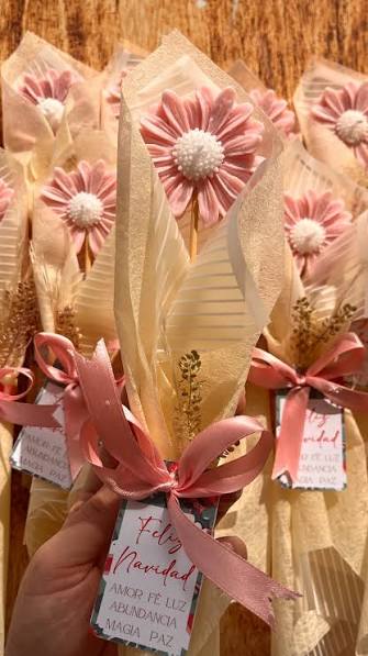 Imagen de Velas Margarita en ramo Aromaticas