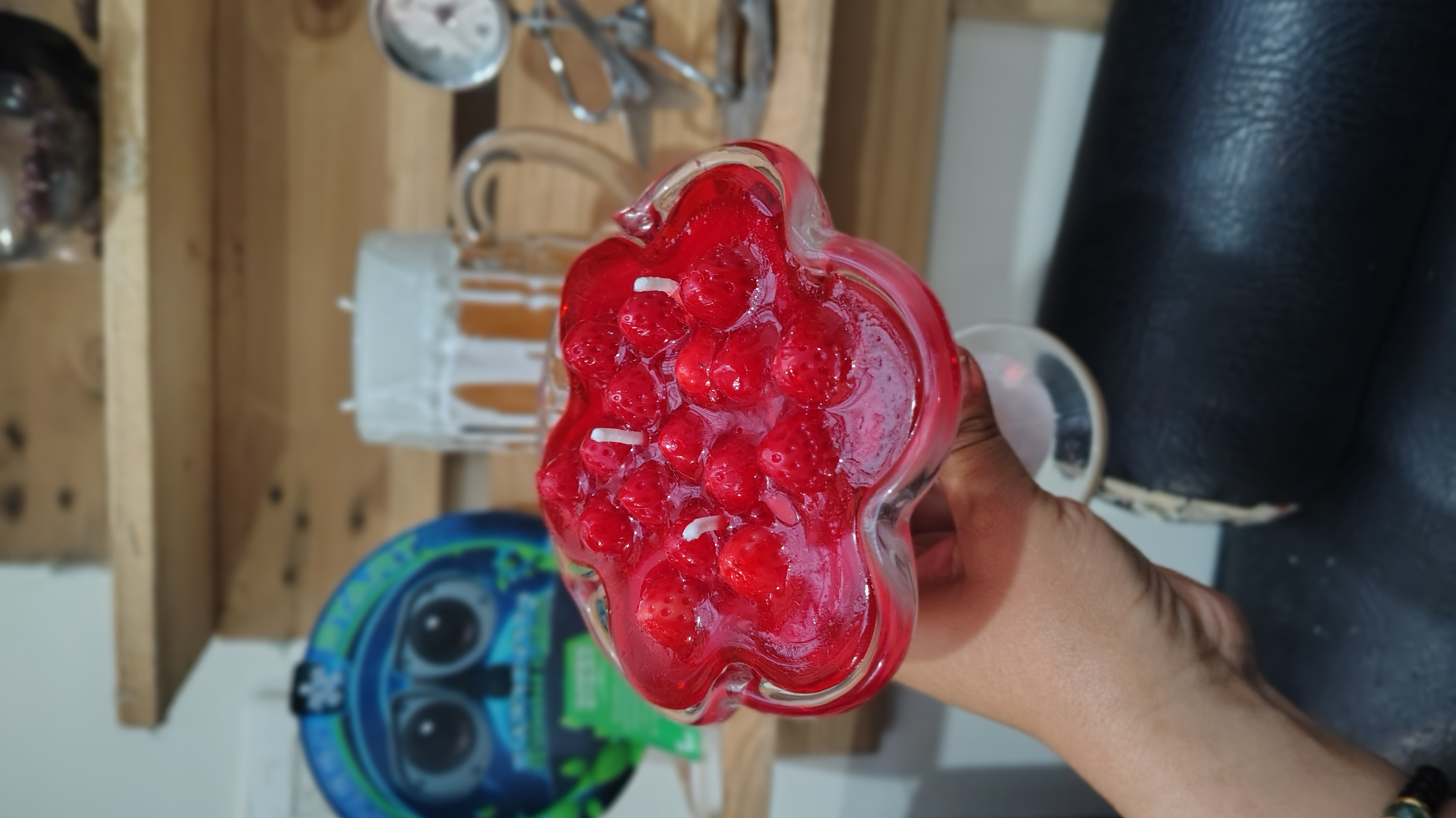 Imagen de Diseño de Vela en vaso de vidrio 