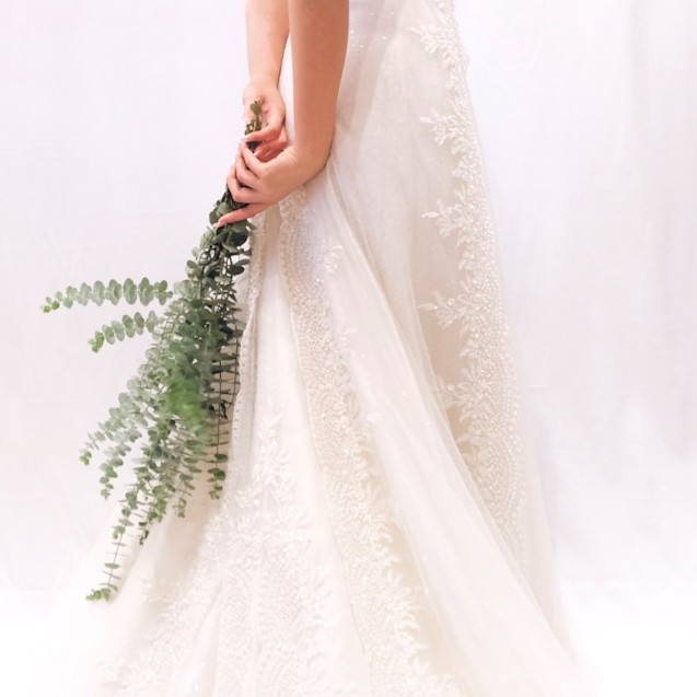 Vestido de novia.